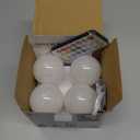 Color Changing Light Bulb, RGB LED Light Bulbs with Remote Control, Dimmable 5W, 500LM, E26 Screw Base Bulbs, Decorative Flood Lights, Mood Light -Timing, 12 Color Choices, Great for Home, Stage, Party