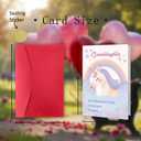 3 x Valentine's Day Cards Gifts for Granddaughter, Cute Valentines Day Card Gift from Grandma Grandpa. (V2518)