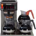 Bunn 12950.0212 CWTF15-3 Automatic Commercial Coffee Brewer with 3 Lower Warmers (120V)