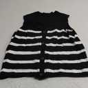 Totatuit Women's Sweater Vests Striped Lightweight Knit Tank Top Trendy Sweater Vest for Women with Pockets M