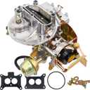 2 Barrel 2100 Carburetor fits Ford 289 302 351 400 Cu Jeep Engine F100 F250 F350 Mercury Lincoln 171 230 255 Replace Motorcraft/Autolite 2100 2150 with Electric Choke Diaphragm Assembly