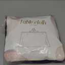 2 Packs Purple Spandex Tablecloths Rectangle Tables 6ft, Stretch Fitted Table Covers for 6 Foot Tables Wrinkle Free Rectangle Table Cloth with Skirt for Birthday Party Events Banquette Baby Shower