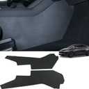 2Packs Soft TPE Center Console Side Protector Guard Decoration Scuff Plate Compatible with 2025 2026 Tesla Model Y Juniper Accessories