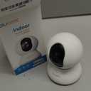 Security Camera 2K, blurams Baby Monitor Dog Camera 360-degree for Home Security w/Smart Motion Tracking, Phone App, IR Night Vision, Siren, Works with Alexa & Google Assistant & IFTTT, 2-Way Audio