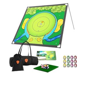 Chipping Game - The Original Portable Golf Game for Chipping Practice for Dads and Junior Golfers - Indoor and Outdoor