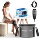 Cold Therapy Machine, Portable Ice Machine for Knee After Surgery，Programmable Knee Replacement Recovery System, Cryotherapy for Post Surgery Recovery Sports Injuries, Reduce Swelling, Gray