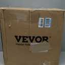 VEVOR 18 inch Wall Mount Fan Oscillating, 3-speed High Velocity Max. 4000 CFM Industrial Wall Fan for Indoor, Commercial, Residential, Warehouse, Greenhouse, Workshop, Basement, Black, ETL Listed