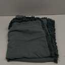 Foindtower Set of 2 Decorative Linen Fringe Throw Pillow Covers Cozy Boho Farmhouse Cushion Cover with Tassels Soft Accent Pillowcase for Couch Sofa Bed Living Room Home Decor, 18×18 Inch,