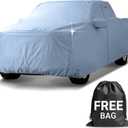 iCarCover 100-Layer Premium Truck Car Cover Waterproof All Weather, Rain Snow UV Protection Full Car Covers, F-150, Ram 1500, Silverado 1500, Sierra 1500, Tundra, Size T84 (See Size Chart) (T84 (See Vehicle Size Chart))