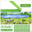 3 x 8 Rolls Green Painters Tape Masking Tape Bulk 0.7 Inch x 60 Yards Green-Cars Vehicles Auto Body Masking Tapes Painting Tapes for Car Paint or Walls Painting, Automotive, Labeling, DIY Crafting