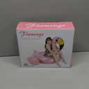 Jasonwell Giant Inflatable Flamingo Pool Float with Fast Valves Summer Beach Swimming Pool Floatie Lounge Floating Raft Outdoor Party Decorations Toys for Adults (XL)