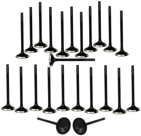 DNJ VK24412 Exhaust Intake Valve Kit for 1996-2012 Ford, Lincoln, Mazda, Mercury 6, Escape, Five Hundred 3.0L V6 24V DOHC 2968cc