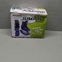 New Bounce Kids Jumping Shoes  Premium Moon Shoes for Fun & Exercise  Durable, Safe, Adjustable Fit  New & Improved Bouncing Shoes (Blue, Small (31-34 EU))