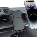 COOEXES Car Phone Holder, 360Rotation Vacuum Suction Cup Phone Mount - 108LBS Nano Gel for Car, Bendable Arm & One-Hand Release, Truck Phone Holder for iPhone 17 Pro Max Samsung Android