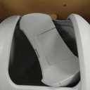 Petcove Self Cleaning Automatic Litter Box for Multi Cat - XL 65L Drum/Ultra Quiet 30-35dB Operation / 5 Safety Sensors/Easy App Control with Ultra Fast 5 GHz WiFi - Includes Ramp & 15 Litter Bags (White 2)