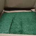 Garland Rug Artificial Grass 7 Ft. X 10 Ft. Large Indoor/Outdoor Area Rug Green -Lush Green, Durable, and Low-Maintenance for Patios, Lawns, and More