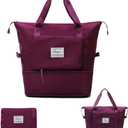 Large Capacity Foldable Travel Bag Expandable Portable Carry on Bag Dry&Wet Separation Sports Duffel Bags