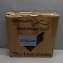 Hypergiant Retail Display Stand 7 Tier Rotating Rack For Store Display Shelves,Jewelry Keyring Socking Hats,Movable Shop Spinner for Toys Show ,Black,Adjustable height