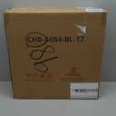 17" Premium Universal Wheel Rim Covers  Set of 4 Black Lacquer Hubcaps,ABS&PC Material Hub Protection Accessory,Snap-on Replacement Caps for Car,Pickup Truck,SUV - 17 Inch Black Lacquer