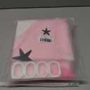 2 x Cute Pink Halloween Shower Curtain for Bathroom Aesthetic Halloween Decorations, Funky Groovy Floral Ghost Spirit Shower Curtain Set, Modern Y2K Gothic Spooky Preppy Bath Curtain (72"W x 72"L (Pack of 1))