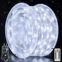 Christmas Lights Cool White, 800LED 262FT Christmas Tree Lights IP67 Waterproof, Plug in Fairy Lights with Remote 8 Modes Timer, Xmas Light for Outdoor Indoor House Holiday Decor