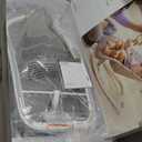 Munchkin Spring Baby Bouncer and Rocker Seat, Lightweight 2-in-1 Design, Travel Essential for Newborn, 3 Recline Positions, Grey