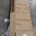 HOMCOM 71" Tall Storage Cabinet with Movable Storage Shelves, Modern Style Pantry Cupboard Cabinet with Soft Close Doors, Coffee