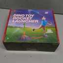 Dinosaur Toy Rocket Launcher for Kids - Toys for Kids 3-5 5-7 4-6 - Outdoor Toys for Kid Ages 4-8 - 3 4 Year Old Boy Birthday Gift - Gifts for Boys Age 3 4 5 6 Years - Outside Toy for Toddlers