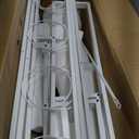 Flower display rack, with 12 Buckets, White 33x39x23.