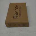 Ravinte 12 Pack 5 Inch Kitchen Square Cabinet Handles Matte Black Drawer Pulls for Cupboard Hardware