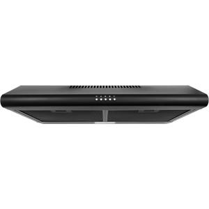 30 in. Delta Coll Ducted Under Cabinet Range Hood, Reusable Filters, Black
