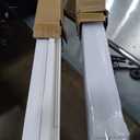 32" W Premium Foldable Accordion Doors, Double Walled Heavy Duty Folding Doors for Interior, Privacy Room Divider, White