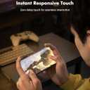 UNBREAKcable Privacy Screen Protector, Shatterproof 9H Tempered Glass for Samsung S25 Ultra [True 28 Anti-Spy] [Easy Installation] [Fingerprint & Face ID Unlock] for Public Transport & Office-3 Pack