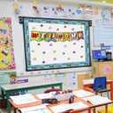 3 x Fancy Land Colorful Welcome Bulletin Board Set, 64Pcs, Classroom Decoration, 9.5 X 13.4 inches