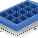 Cuisinart Silicone Ice Cube Trays (2 Pack), 2.38", Blue