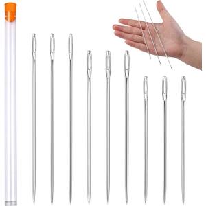 Long sewing needles 9 items