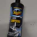 Meguiar's M6732 Marine/RV One Step Compound, Remove Oxidation, Stains, Scratches, and Water Spots, Restore The Color and Shine of Fiberglass Gel Coat Finishes, 32 Oz Bottle