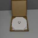 Vinyl Siding Light Mounting Blocks, 130110006001 Octagon Siding Mounting Kit for Outdoor Light, Great Appearance Vinyl Siding Wall Plate for 1/2 Inch Lap Double and 4 Inch Siding, White(1 Pack)