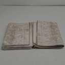 Area Rug 2x3 Vintage Rug: Small Washable Indoor Medallion Entryway Rug Low Pile Distressed Floor Carpet Retro Accent Doormat for Bedroom Bathroom Hallway Kitchen Home Office(Beige, 2'x3') (2'x3', Beige)