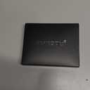 RUNBOX Wallet for Men Slim Rfid Leather 2 ID Window With Gift Box | Slim, Rfid, 2 ID Window, With Gift Box, Slim, Rfid (Carbon Black-15 slots)