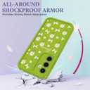 FUXICASE Case for Samsung Galaxy A35 5G, Silicone Shockproof Cover Women