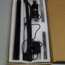 33Inch Desk Lamp for Home Office, Eye-Caring Architect Desk Lamp with Clamp, 24W Ultra Bright Auto Dimming Computer Light Stepless Dimming and Tempering Table Light for Reading, Study, Work