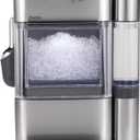 GE Profile Opal 2.0 Ultra Nugget Ice Maker with .75 Gallon Side Tank and Scale Inhibiting Filter, Scoop Included, 38 lbs in 24 Hours, Pellet Ice Machine with WiFi & Smart Connected, Stainless Steel