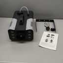 HOLDLAMP Fog Machine Halloween, Smoke Machine 1200W and 6000CFM with Wireless Remote Control and 6 Colorful LED Lights for Outdoor Indoor Christmas Wedding Stage Effect DJ Disco Party Stage