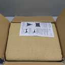 Shade&Beyond Triangle Sun Shade Sail 12'X12'X12' Permeable Canopy Sand for Patio Garden Yard Deck Pergola (We Make Custom Size)