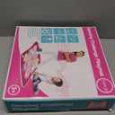 SUNLIN Dance Mat - Rhythm Step Play Mat - Dance Game Toy Pad with LED Lights, Gift for Kids Girls 3-12, Adjustable Volume, Built-in Music, 3 Challenge Levels (Pink)