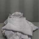 10-Pack White Tablecloths for Rectangle Tables, 60 x 102 Inches, Stain-Resistant Polyester Fabric for 6 Foot Tables - Washable Table Covers for Weddings, Banquets, Birthday, Parties, Events