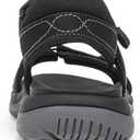 Dr. Scholl's Women's Adelle Sandal Black Fabric 6.5 M