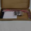 Ergonomic Trimmer Handle Grip for Weed Wacker Extension Handle, Ergonomic String Trimmer Handle Lawn Trimmer Grips with Bracket Clamp for String Trimmer, Lawn Care, Landscaping (red)