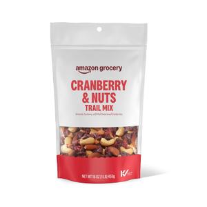 Amazon Grocery, Cranberry & Nuts, Trail Mix, 16 Oz (Previously Happy Belly, Packaging May Vary) (EXP 03/03/27)